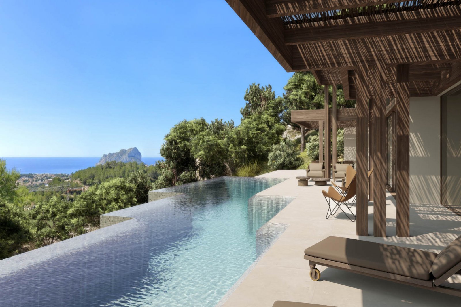 OFF6390BEN Schöne geräumige Neubauvilla mit Meerblick in Benissa zu verkaufen  OFF6390BEN Schöne geräumige Neubauvilla mit Meerblick in Benissa zu verkaufen