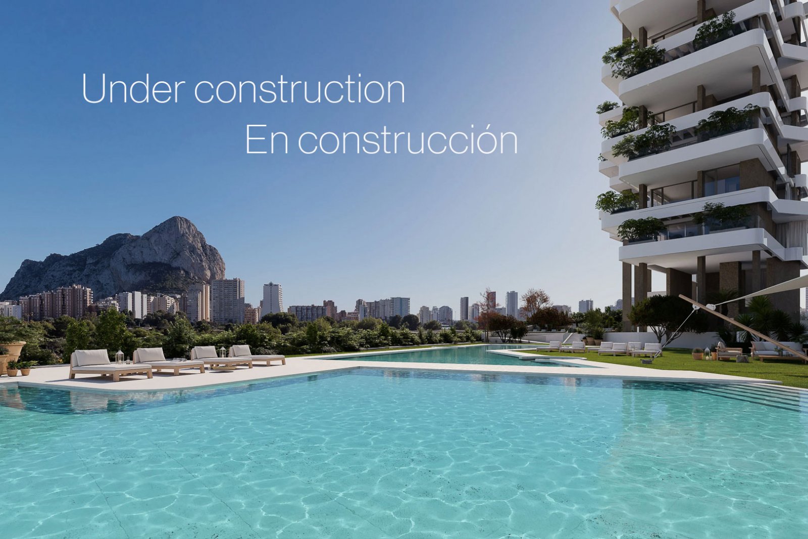 8265CAL Im Bau befindliche Luxusapartments mit Meerblick zum Verkauf in Calpe.  8265CAL Im Bau befindliche Luxusapartments mit Meerblick zum Verkauf in Calpe.