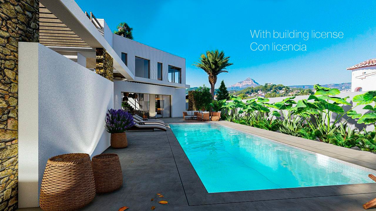 4539JAV Neubauvilla zum Verkauf in Pinosol Jávea 4539JAV Neubauvilla zum Verkauf in Pinosol Jávea