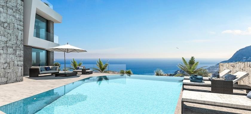 3061CAL Villa mit Meerblick zu verkaufen in Calpe 3061CAL Villa mit Meerblick zu verkaufen in Calpe