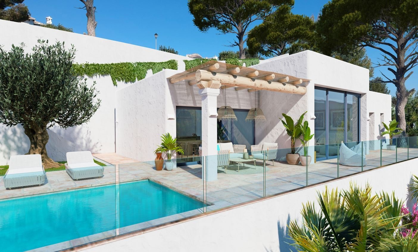 Villa im Ibiza-Style